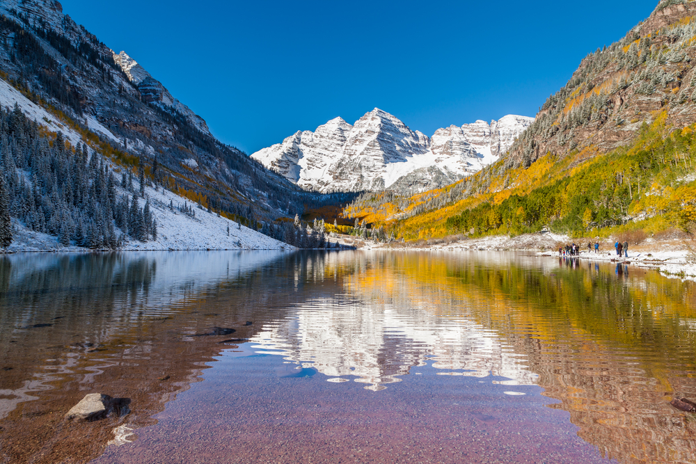 Tourist,At,Maroon,Bells,National,Park,,Aspen,,Co