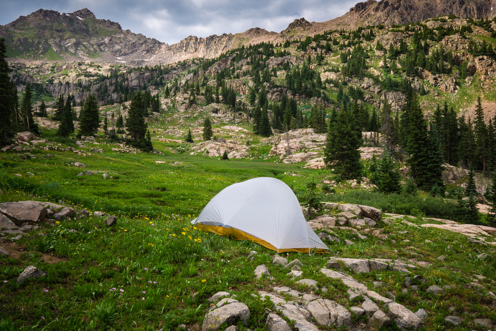 Backcountry,Campsite.,Just,Below,Pitkin,Lake,,In,The,Eagles,Nest